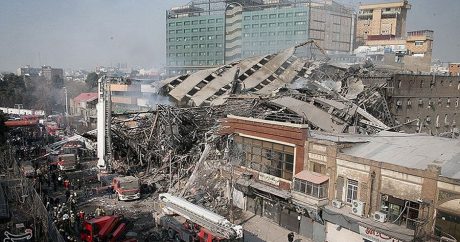 В Иране обрушилось здание: погибли около 30 человек — Фото+ВИДЕО