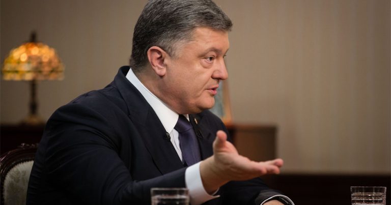 Петр Порошенко: «Я больше всех желаю отмены санкций против России»
