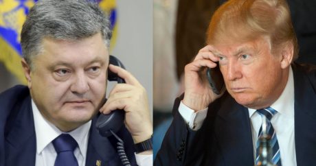 Трамп провел телефонные переговоры с Порошенко