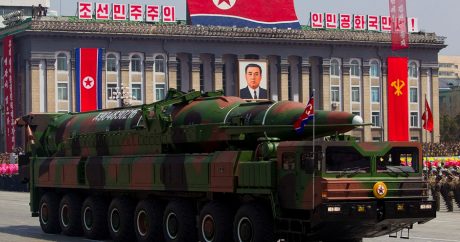 Северная Корея провела очередное испытание баллистической ракеты