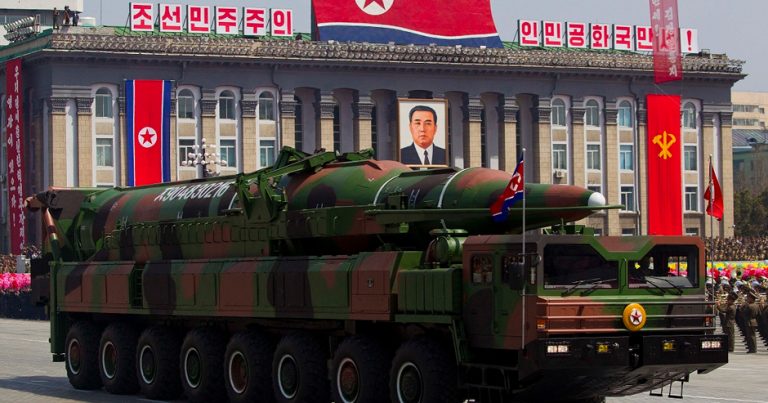 Северная Корея провела очередное испытание баллистической ракеты