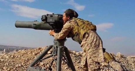 ИГИЛ стреляет по турецким танкам американскими ракетами BGM-71 TOW