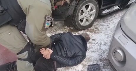 В центре Киева спецназ задержал грузинского вора в законе — ВИДЕО