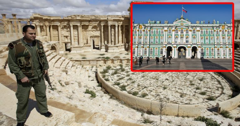 Сирийская оппозиция: Уцелевшие исторические памятники Пальмиры незаконно вывозятся в Россию