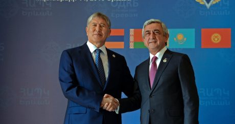 По приказу из Кремля Атамбаев открыто поддержал Армению в карабахском вопросе