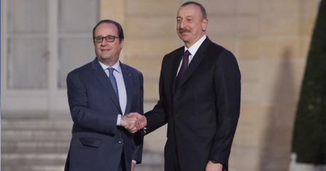 Состоялась встреча Ильхама Алиева и президента Франции Франсуа Олланда — ФОТО