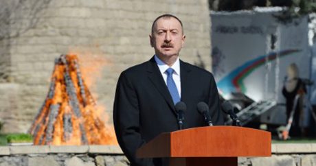 Ильхам Алиев: «Чем скорее Армения осознает, что не сможет удерживать оккупированные земли, тем лучше для нее»