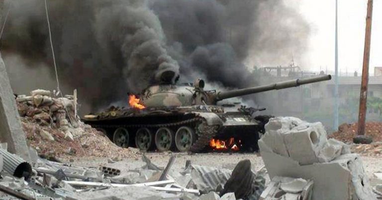 Сирийские ополченцы прорвали осаду и приблизились к кварталам Дамаска