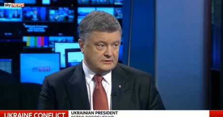 Порошенко: «Ситуация на Донбассе — это горячая русская агрессия против моей страны» — ВИДЕО