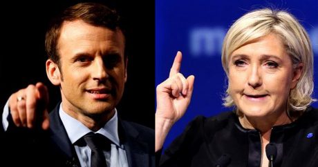 Во второй тур выборов во Франции прошли Ле Пен и Макрон