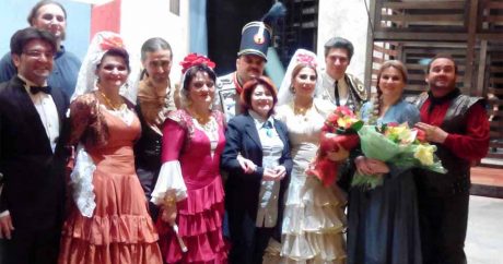 Азербайджанские артисты выступили в опере «Кармен» в Минске – ФОТО