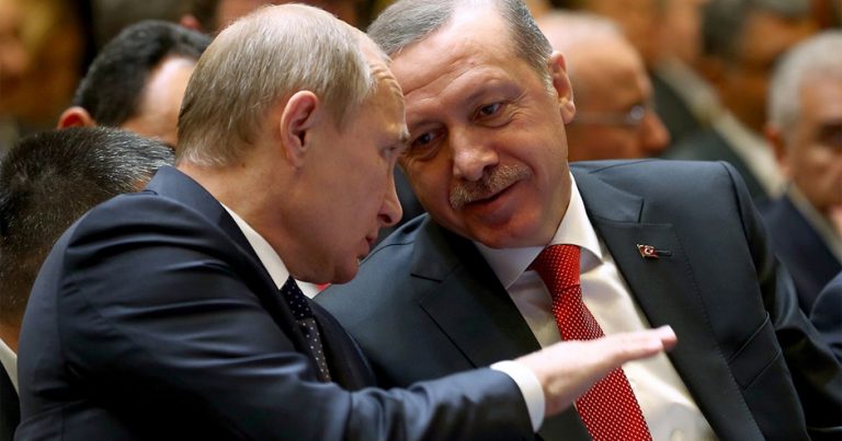 Эрдоган назвал себя и Путина самыми опытными политиками в мире