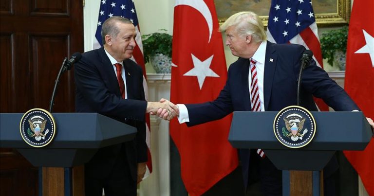 В Белом доме состоялась встреча Эрдогана с Трампом — ВИДЕО