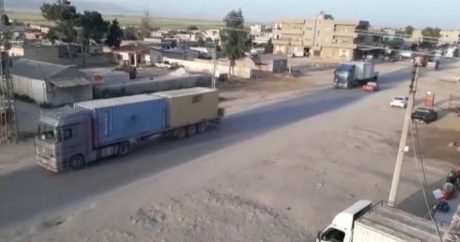США отправили 100 грузовиков с вооружением для террористов РПК — PYD — ФОТО+ВИДЕО