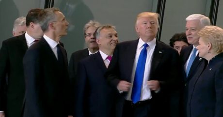 НАТОвская дедовщина: Трамп реально унижает лидеров Европы — ВИДЕО