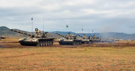 Проведен основной этап широкомасштабных учений ВС Азербайджана с боевыми стрельбами — ФОТО