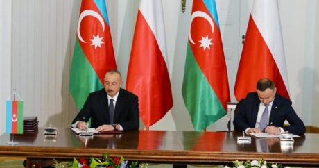 Азербайджан и Польша подписали “дорожную карту” стратегического партнерства