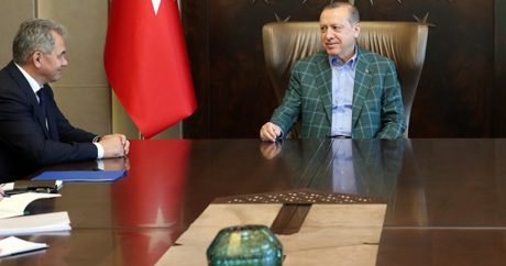 Президент Турции Эрдоган принял Сергея Шойгу