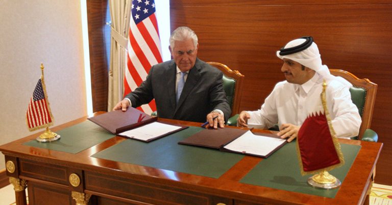 США и Катар подписали соглашение о борьбе с терроризмом