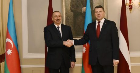 Завершился официальный визит Ильхама Алиева в Латвию — ФОТО