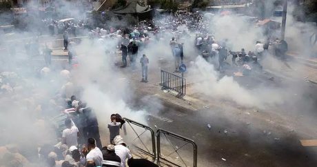 Израильская полиция применила силу против палестинцев