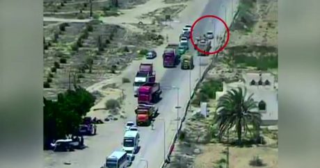 Военные в Египте танком переехали авто с террористами и взрывчаткой