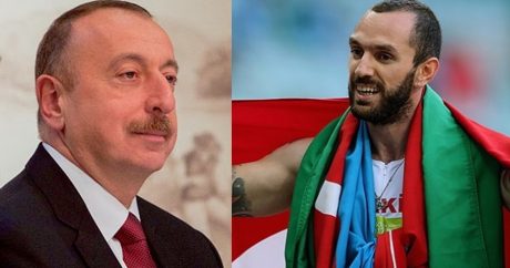 Ильхам Алиев поздравил азербайджанца, вошедшего в историю