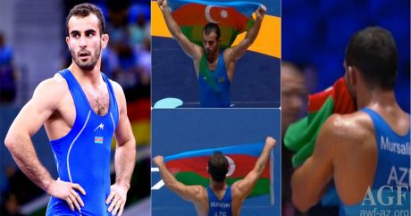 Первая медаль Азербайджана на чемпионате мира по борьбе 