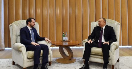 Ильхам Алиев принял министра энергетики Турции