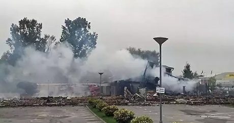 В Швеции неизвестные подожгли мечеть — ВИДЕО
