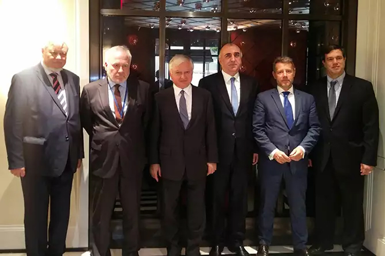 Главы МИД Азербайджана и Армении провели переговоры в Нью-Йорке