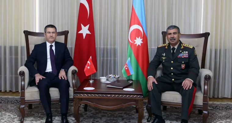 Состоялась встреча министров обороны Азербайджана и Турции — ФОТО+ВИДЕО