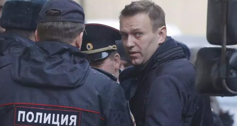 В Москве задержан оппозиционер Алексей Навальный — ВИДЕО