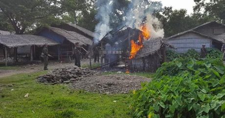 Буддистские экстремисты сожгли поселения мусульман-рохинджа — ФОТО