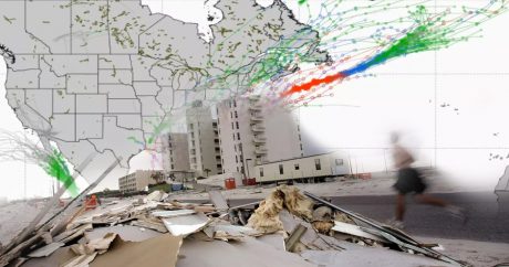 На США надвигается новый ураган разрушительной силы — ВИДЕО