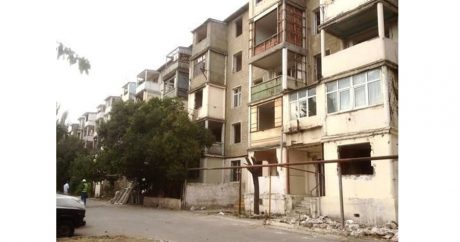 В Баку начался снос пятиэтажек – ФОТО