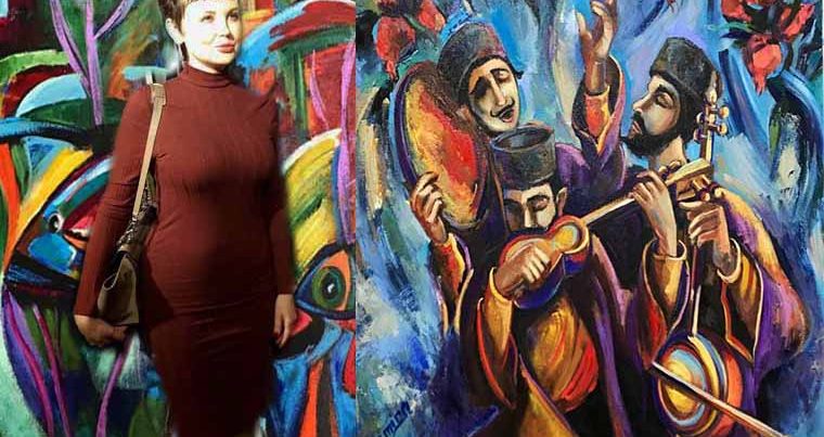 Эсмира Гюльахмедова представила турецкой публике свои работы — ФОТО