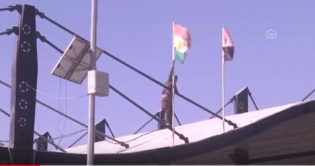 Военные Ирака сняли курдский флаг с администрации Киркука