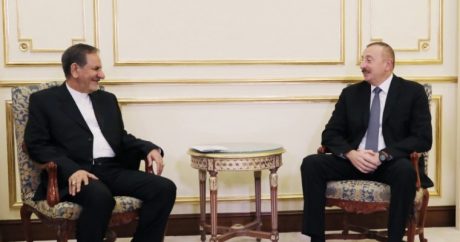 Ильхам Алиев в Стамбуле встретился с первым вице-президентом Ирана — ФОТО+ВИДЕО