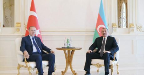 Эрдоган и Алиев встретились тет-а-тет — ФОТО+ВИДЕО