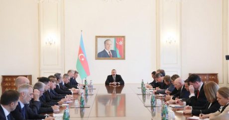 Ильхам Алиев принял делегацию Совета ЕС – ФОТО