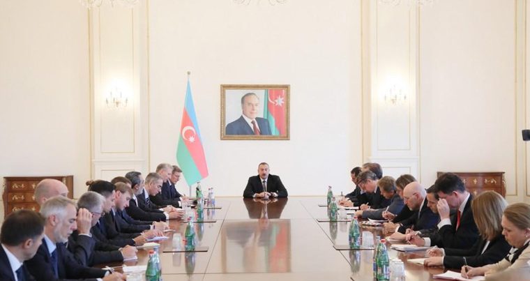 Ильхам Алиев принял делегацию Совета ЕС – ФОТО