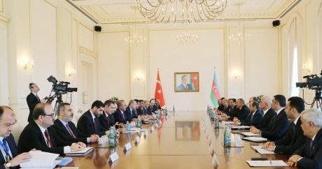 Началось заседание Совета стратегического сотрудничества высокого уровня Азербайджан-Турция