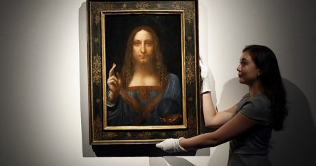 Картина да Винчи продана с аукциона за $450 млн