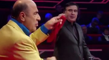 Рабинович хотел галстуком заткнуть рот Саакашвили