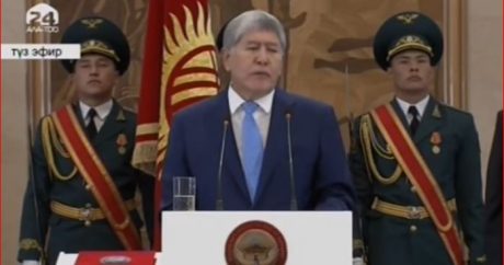 Атамбаев выступил с прощальной речью