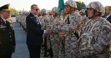 Эрдоган посетил военную базу ВС Турции в Катаре — ФОТО