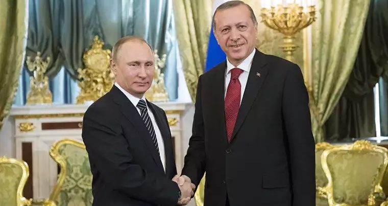 Путин и Эрдоган договорились координировать спецслужбы в Сирии