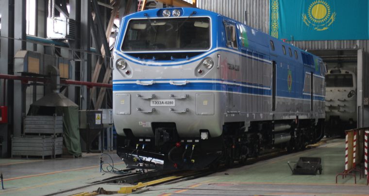 Азербайджан купит у Казахстана современные локомотивы — ВИДЕО