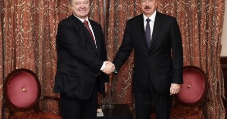 Ильхам Алиев встретился с главой Украины — ФОТО